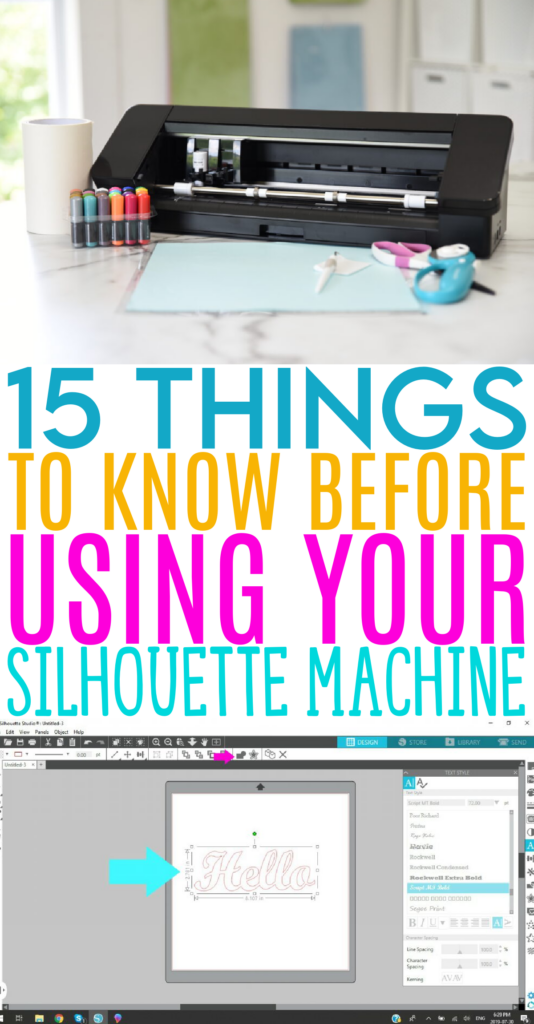 15 Things To Know Before Using Your Silhouette Machine