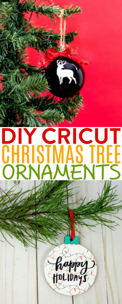 DIY Cricut Christmas Tree Ornaments - Makers Gonna Learn