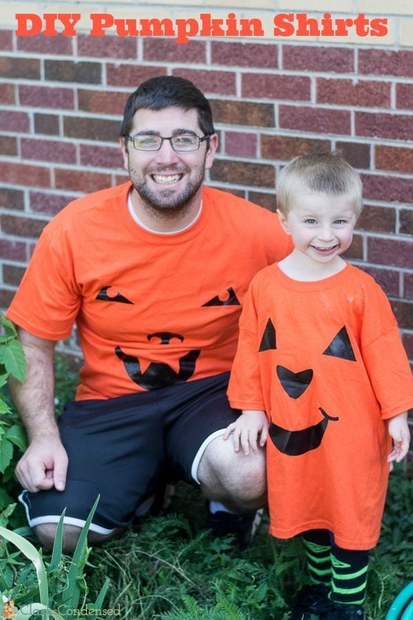 Diy Pumpkin Shirts