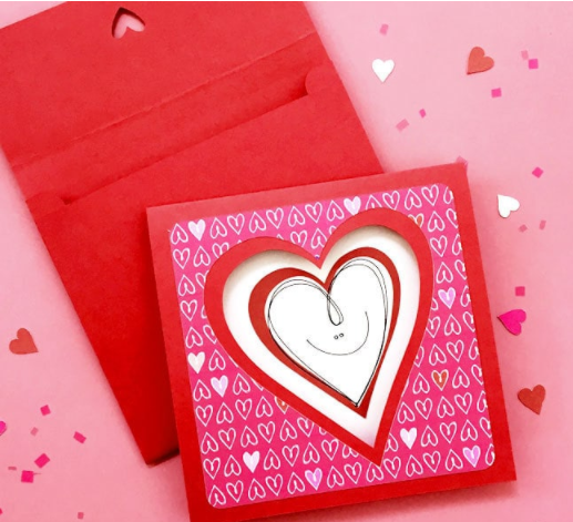 Valentine's Day Cards to Make with Cricut - 100 Directions