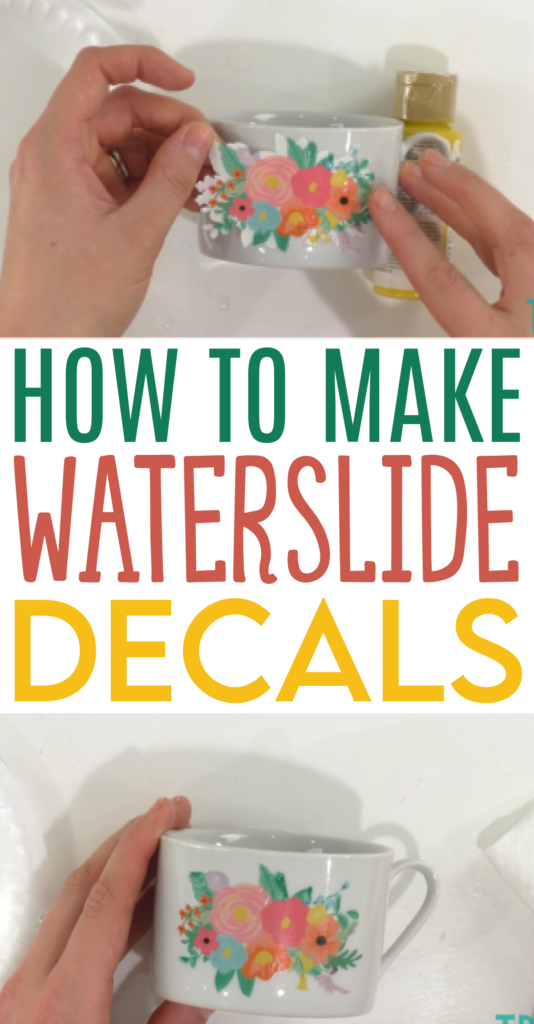 How to Make Waterslide Decals for Tumblers