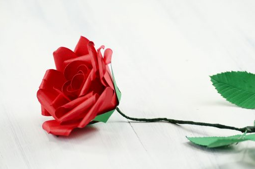 Rolled Paper Rose