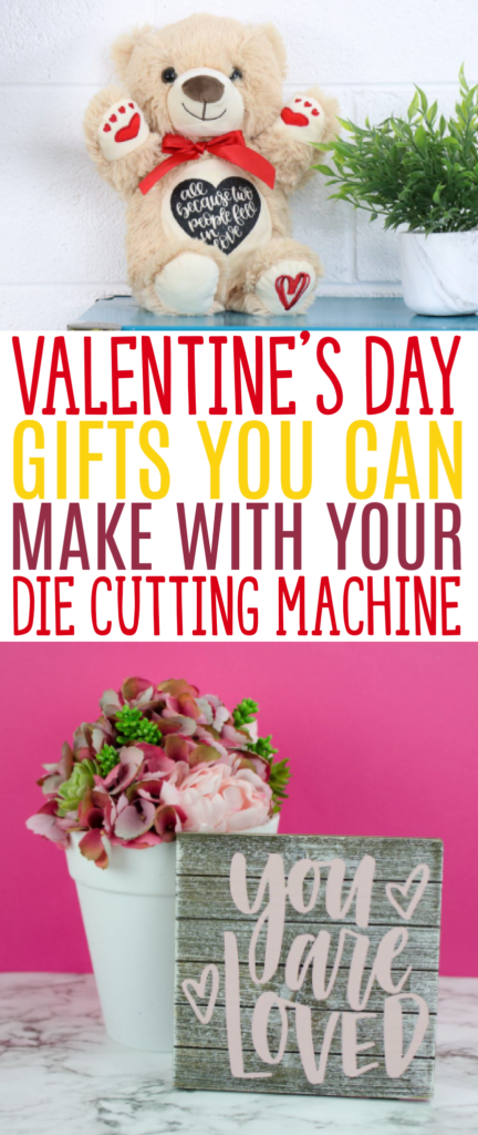 Valentine's Day Die Cut Magnet Paper Project