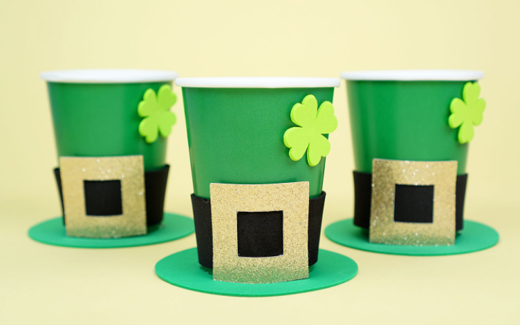 Leprechaun Hat St. Patricks Day Treat Cups