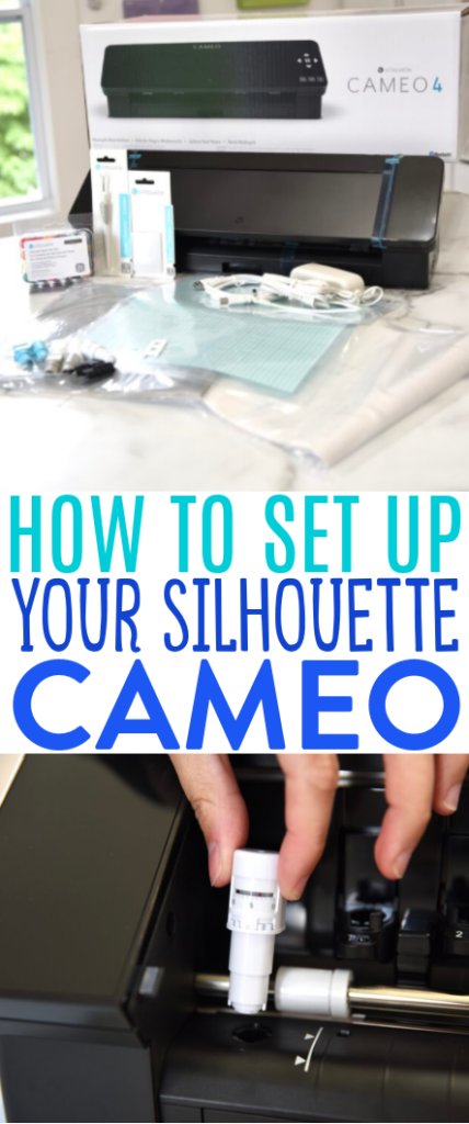 how to set up your silhouette cameo