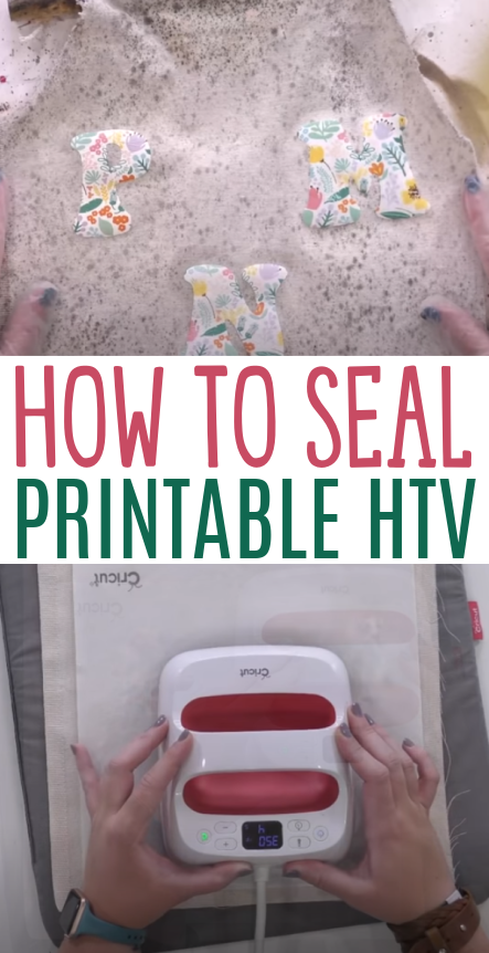 How To Seal Printable HTV - Makers Gonna Learn