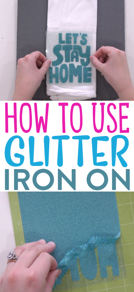 How To Use Glitter Iron On 1