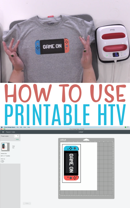 How to Use Printable HTV - Makers Gonna Learn