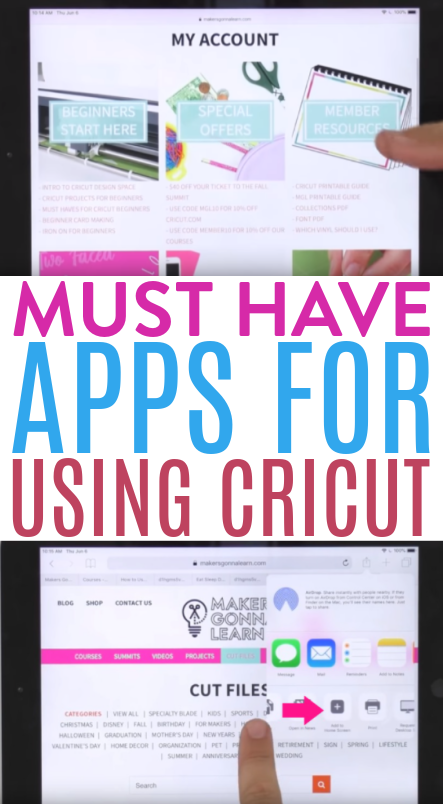 Download Must Have Apps For Using Cricut Makers Gonna Learn