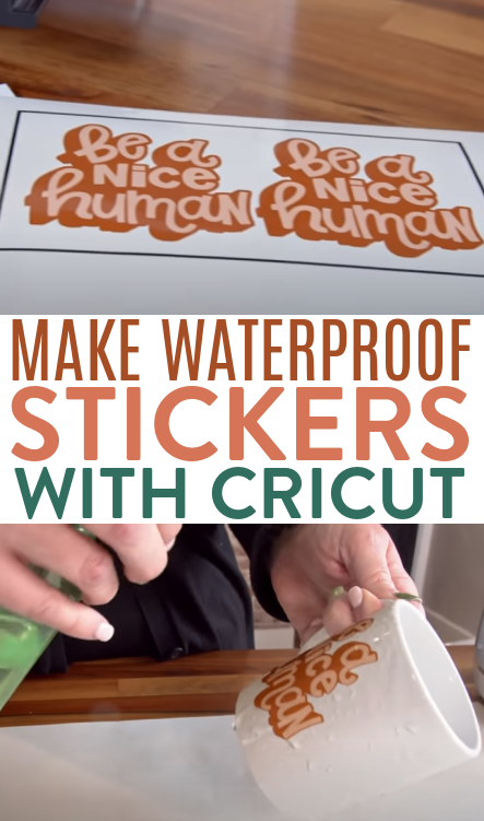 How to Make Waterproof Stickers With Cricut