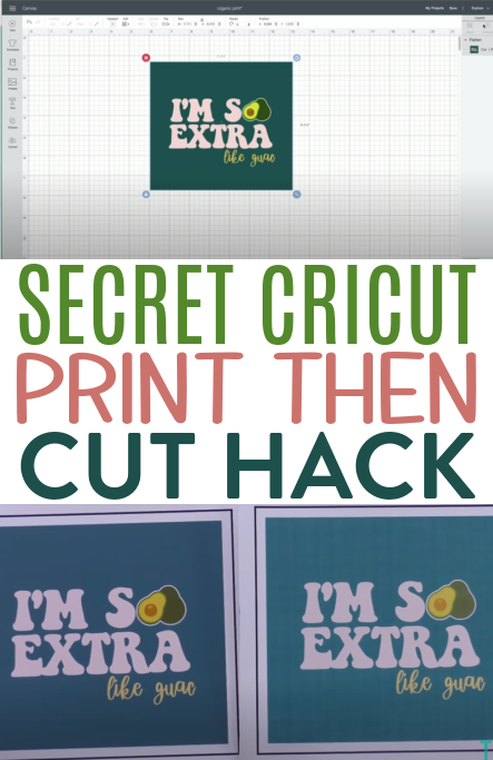Secret Cricut Print Then Cut Hack 1 1
