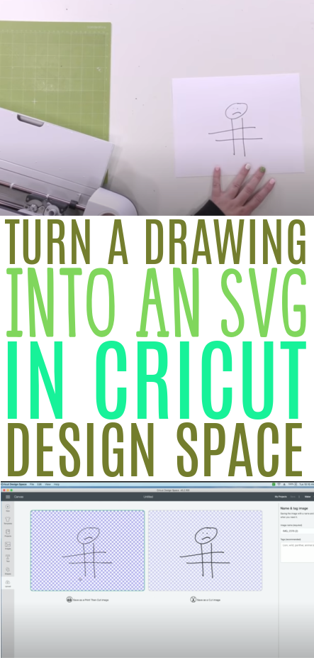Turn A Drawing Into An Svg In Cricut Design Space