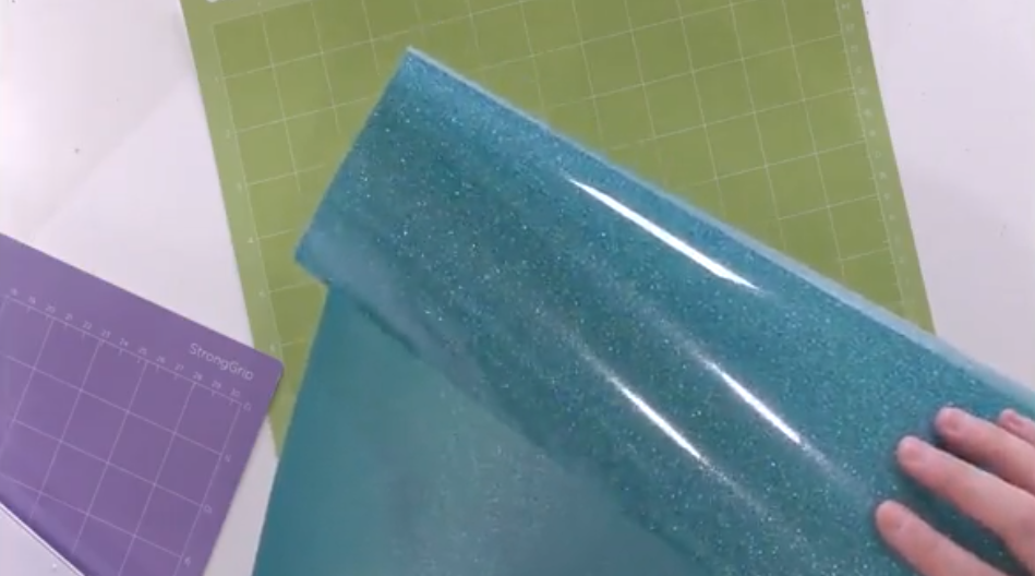 How To Apply Amazing Graphics With Iron On Glitter Vinyl (Cricut