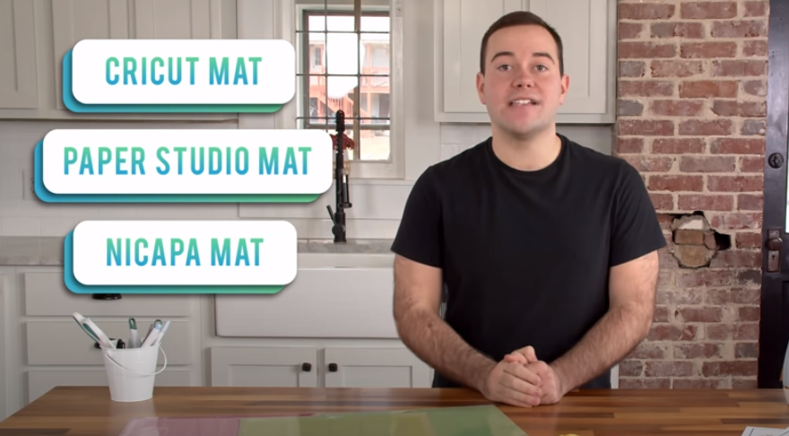 3 Mats We Are Comparing Cricut Mat Paper Studio Mat And Nicapa Mat