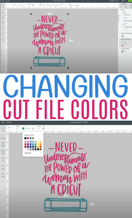Changing Cut File Colors 1