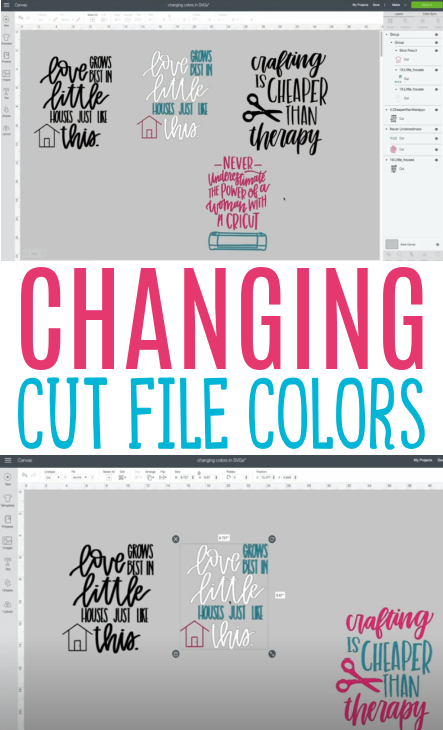 Changing Cut File Colors