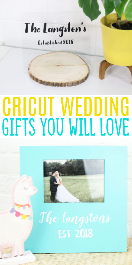 Cricut Wedding Gifts You Will Love - Makers Gonna Learn