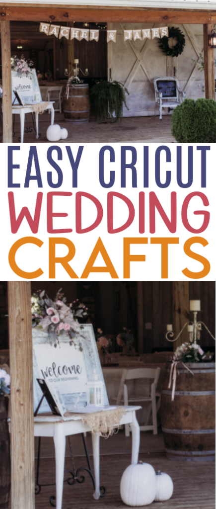 Easy Cricut Wedding Crafts 1