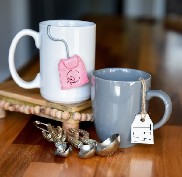 Easy Cricut Project – Clay Tea Bag Personalized Cricut Gift! Featured image