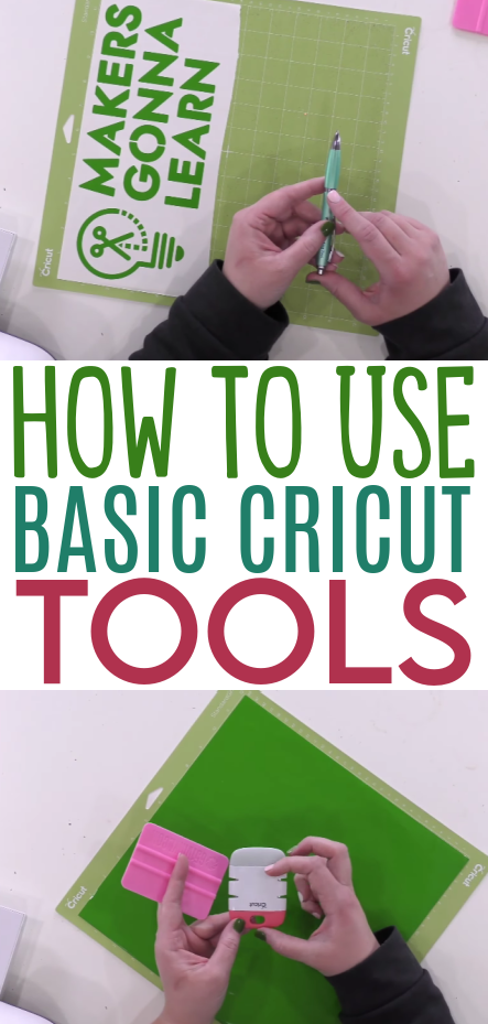 How To Use Basic Cricut Tools 1
