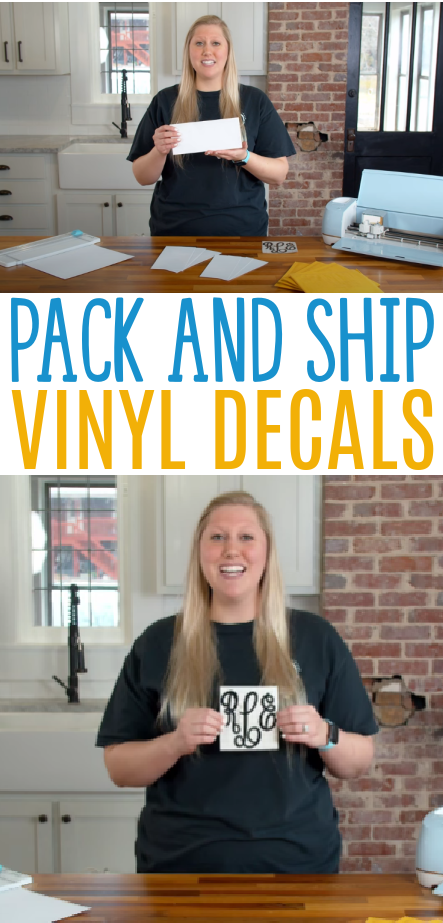 Pack And Ship Vinyl Decals 1