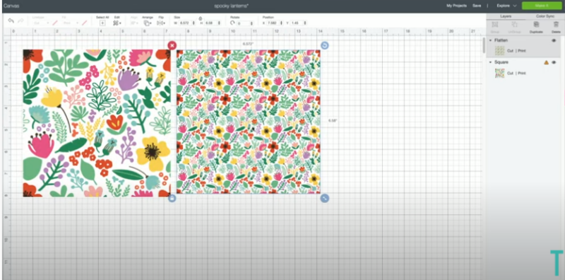 Create a Repeating Pattern in Cricut Design Space - Makers Gonna Learn