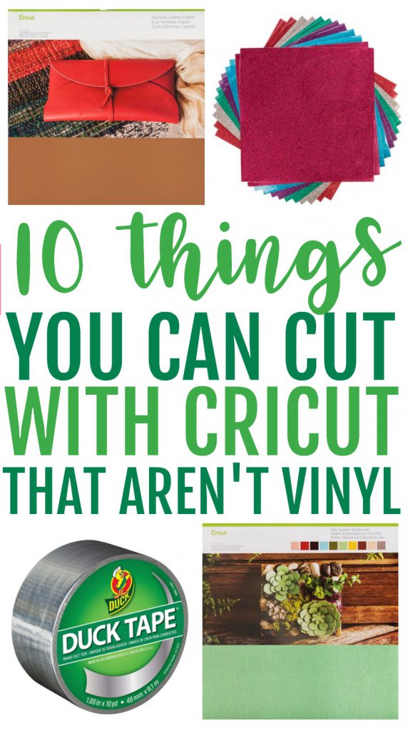 10 things you can cut with cricut that aren't vinyl