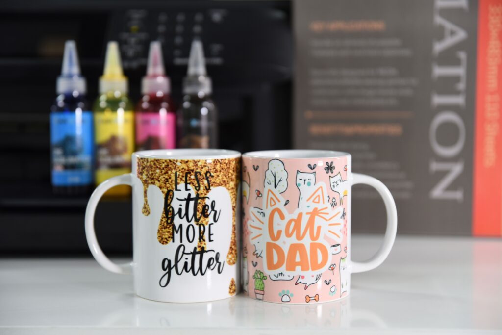 mugs made with sublimation