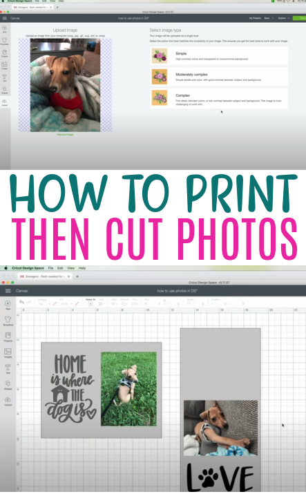 How To Print Then Cut Photos 1