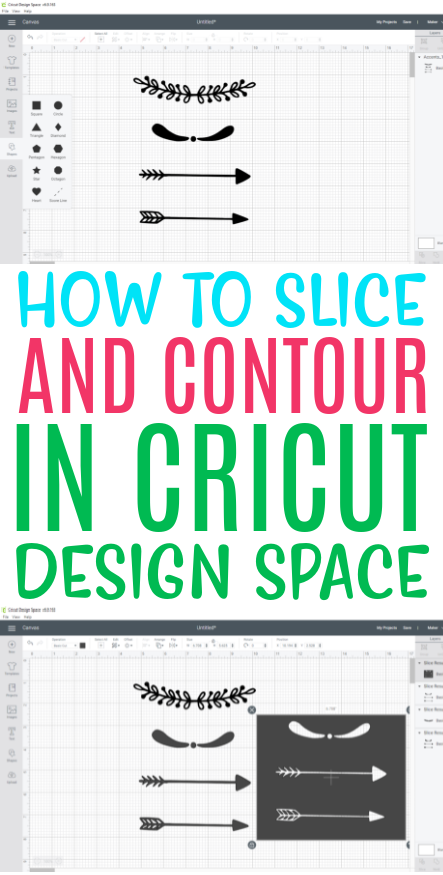 How to Slice in Cricut Design Space