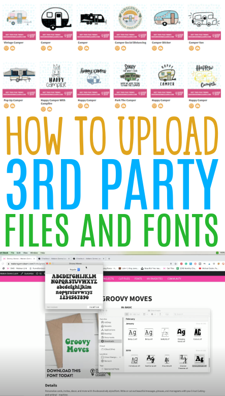 How To Upload 3rd Party Files And Fonts