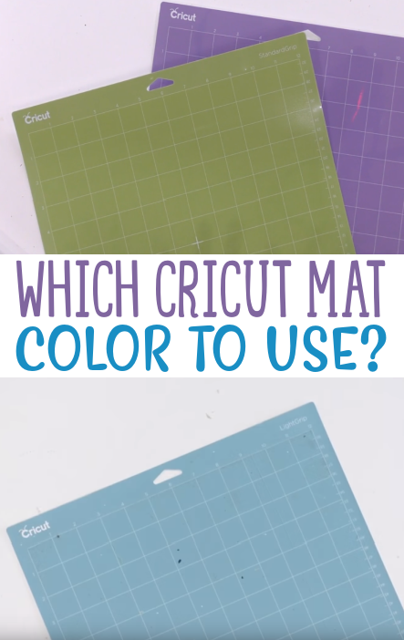 Cricut Mats Difference in Color and How to Use Them - Daily Dose of DIY