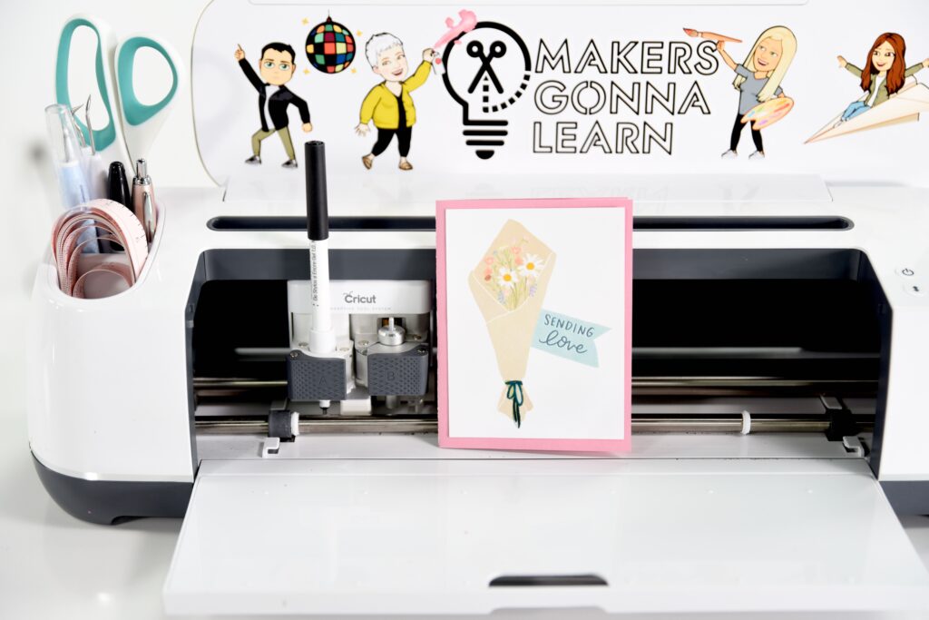 How to Write Inside a Card with Cricut - Makers Gonna Learn