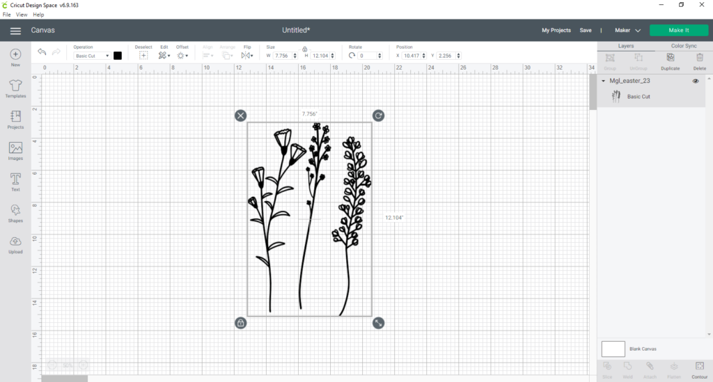 Contour Print & Cut EasyColor™ DTV™ on Cricut Design Space! 