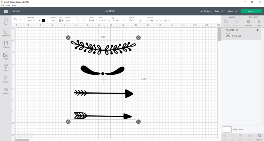 Using Contour in Cricut Design Space - Hey, Let's Make Stuff