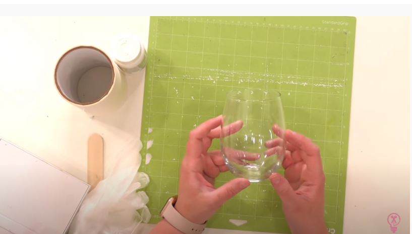 Wine Glass Etching • Stencil - a DIY Craft Studio