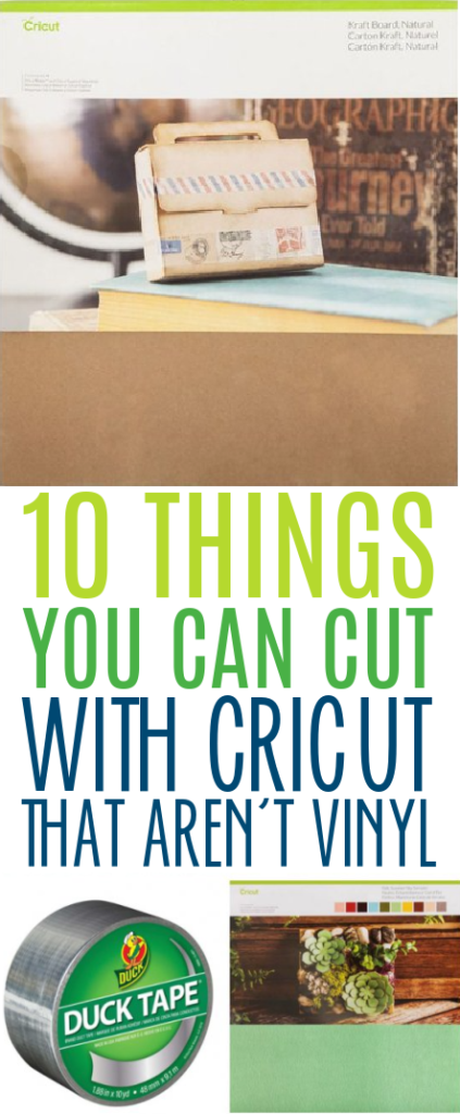 10 Things You Can Cut With Cricut That Arent Vinyl 1
