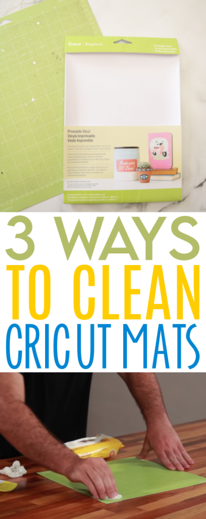 How to Clean Your FabricGrip Cricut Mat - The Happy Scraps