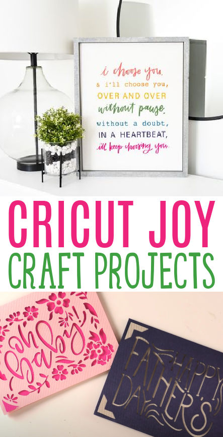 Cricut Joy Projects to Get You Started - Thrifty Jinxy