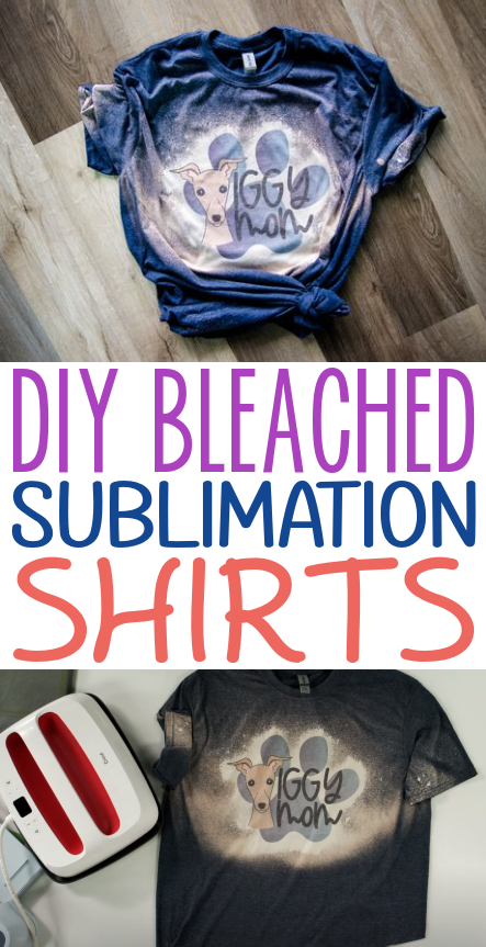 Diy Bleached Sublimation Shirts 1