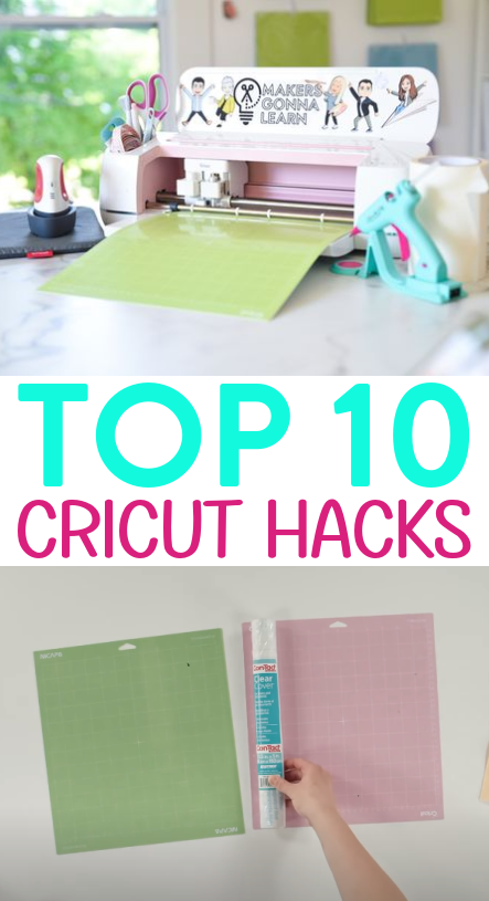 Top 10 Cricut Hacks
