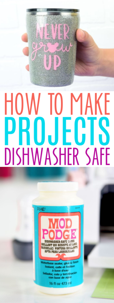 How To Make Cricut Projects Dishwasher Safe - Makers Gonna Learn