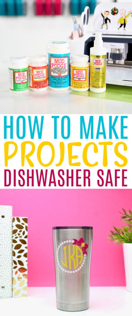 How To Make Cricut Projects Dishwasher Safe - Makers Gonna Learn