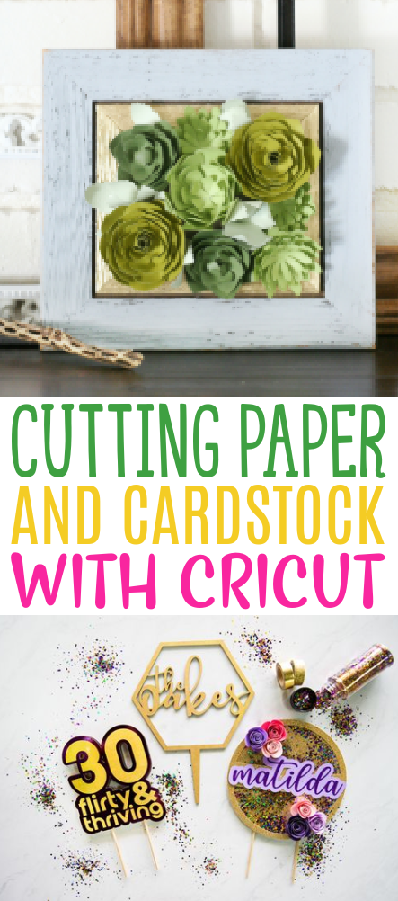 Cutting Paper And Cardstock With Cricut 1