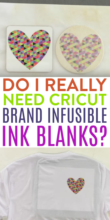 Infusible Ink Blanks - What You Can & Can't Use - Tastefully Frugal