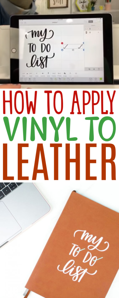 How To Apply Vinyl To Leather 1