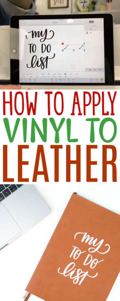 Tutorial: Craft Perfect Heat Transfer Vinyl on Leather