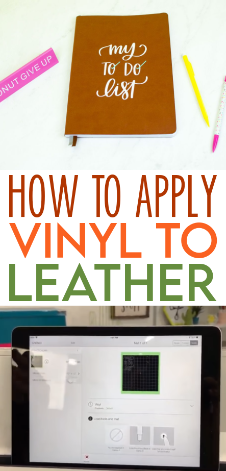 How To Apply Vinyl To Leather