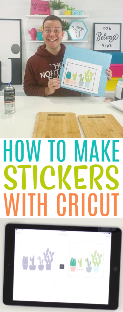 Make Your Own Stickers Using Any Cut File - Makers Gonna Learn