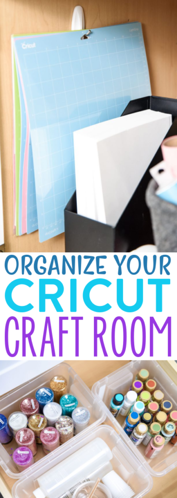 Organize Your Cricut Craft Room - Makers Gonna Learn